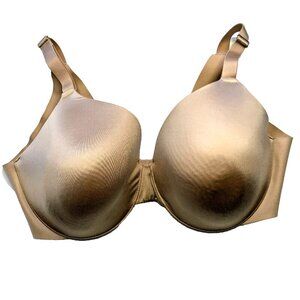 Soma Vanishing Back Full Coverage Bra 40DDD Underwired Beige